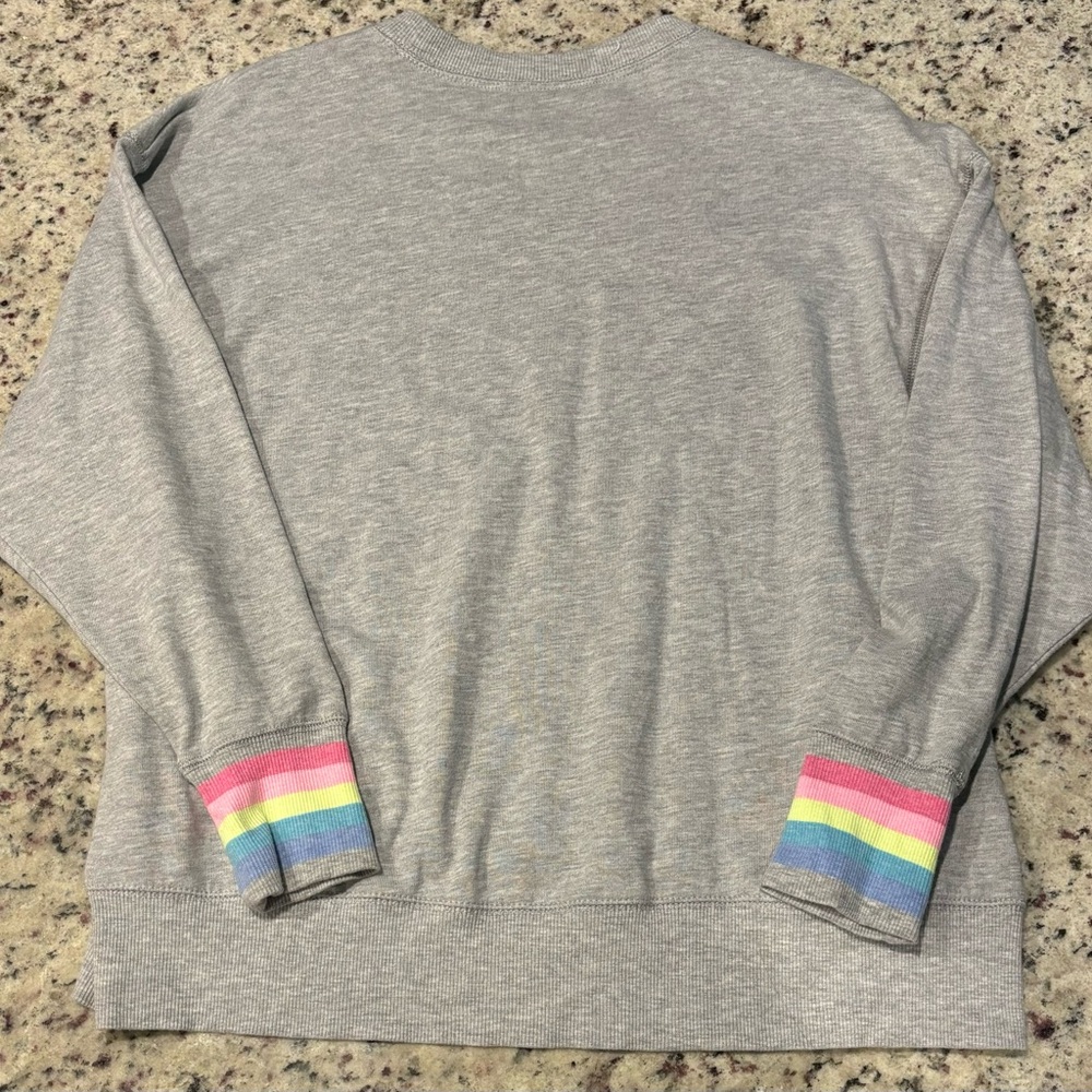 Secret Treasures Be Real, not Perfect sweatshirt/ sleepwear top size S - Picture 5 of 5